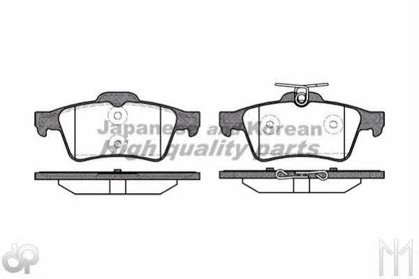 Ashuki M075-35 Brake Pad Set, disc brake M07535: Buy near me in Poland at 2407.PL - Good price!