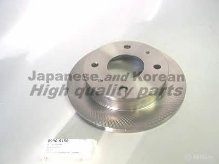 Ashuki 0990-5150 Unventilated front brake disc 09905150: Buy near me in Poland at 2407.PL - Good price!