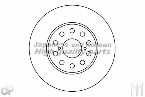 Ashuki 0993-7202 Тормозной диск задний вентилируемый 09937202: Отличная цена - Купить в Польше на 2407.PL!