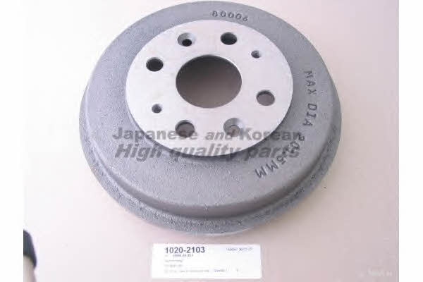 Ashuki 1020-2103 Rear brake drum 10202103: Buy near me in Poland at 2407.PL - Good price!