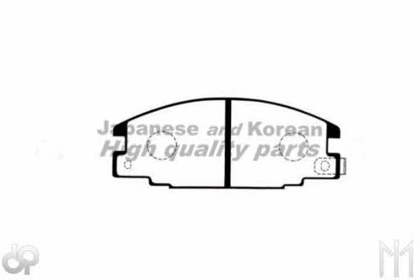 Ashuki 1080-4009 Brake Pad Set, disc brake 10804009: Buy near me in Poland at 2407.PL - Good price!