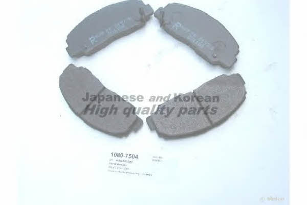 Ashuki 1080-7504 Brake Pad Set, disc brake 10807504: Buy near me in Poland at 2407.PL - Good price!