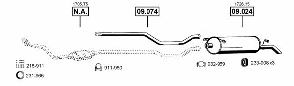 Asmet CI092150 Abgasanlage CI092150: Bestellen Sie in Polen zu einem guten Preis bei 2407.PL!