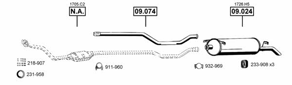 Asmet CI092190 Abgasanlage CI092190: Kaufen Sie zu einem guten Preis in Polen bei 2407.PL!