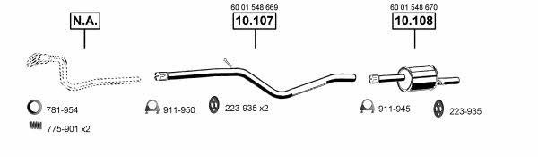 Asmet DA100250 Abgasanlage DA100250: Kaufen Sie zu einem guten Preis in Polen bei 2407.PL!