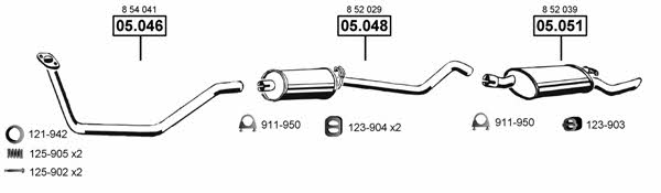 Asmet OP051920 Abgasanlage OP051920: Kaufen Sie zu einem guten Preis in Polen bei 2407.PL!