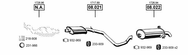  PE081970 Abgasanlage PE081970: Kaufen Sie zu einem guten Preis in Polen bei 2407.PL!