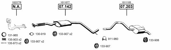 Asmet FO073920 Abgasanlage FO073920: Kaufen Sie zu einem guten Preis in Polen bei 2407.PL!