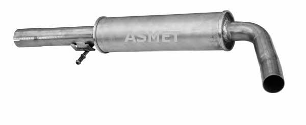 Asmet 03.076 Central silencer 03076: Buy near me in Poland at 2407.PL - Good price!