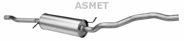 Asmet 03.098 Central silencer 03098: Buy near me in Poland at 2407.PL - Good price!
