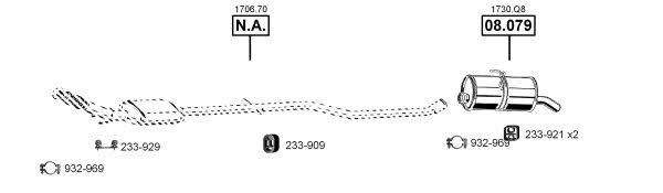 Asmet CI090300 Abgasanlage CI090300: Kaufen Sie zu einem guten Preis in Polen bei 2407.PL!