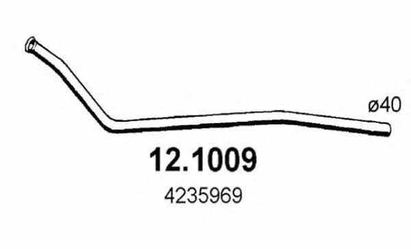 Asso 12.1009 Abgasrohr 121009: Kaufen Sie zu einem guten Preis in Polen bei 2407.PL!