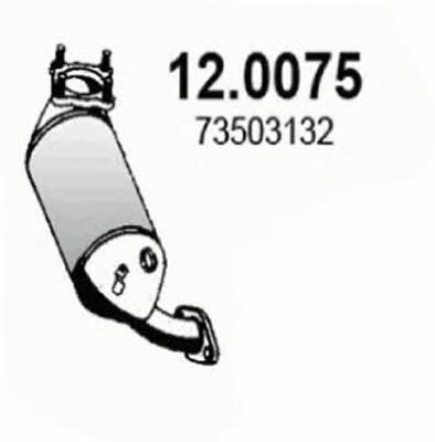 Asso 12.0075 Catalytic Converter 120075: Buy near me in Poland at 2407.PL - Good price!