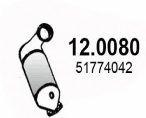 Asso 12.0080 Katalizator 120080: Dobra cena w Polsce na 2407.PL - Kup Teraz!