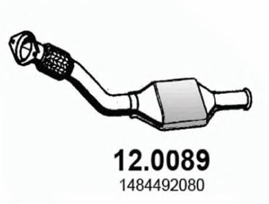  12.0089 Catalytic Converter 120089: Buy near me in Poland at 2407.PL - Good price!