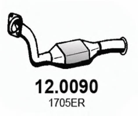 Asso 12.0090 Catalytic Converter 120090: Buy near me in Poland at 2407.PL - Good price!