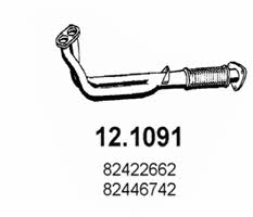 Asso 12.1091 Exhaust pipe 121091: Buy near me at 2407.PL in Poland at an Affordable price!