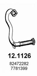Asso 12.1126 Exhaust pipe 121126: Buy near me in Poland at 2407.PL - Good price!