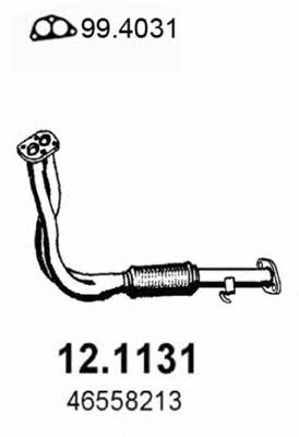 Asso 12.1131 Exhaust pipe 121131: Buy near me in Poland at 2407.PL - Good price!