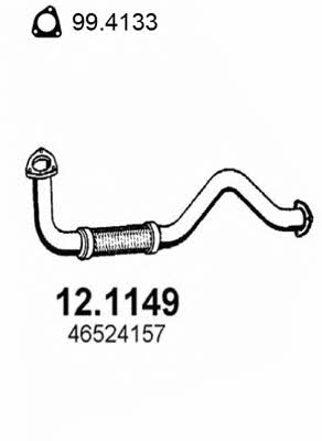 Asso 12.1149 Abgasrohr 121149: Kaufen Sie zu einem guten Preis in Polen bei 2407.PL!