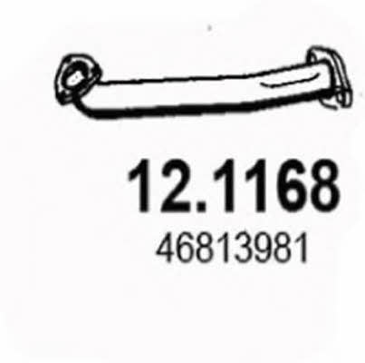 Asso 12.1168 Exhaust pipe 121168: Buy near me in Poland at 2407.PL - Good price!