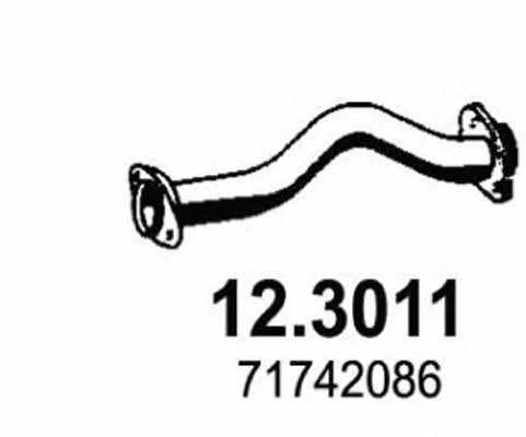 Asso 12.3011 Exhaust pipe 123011: Buy near me in Poland at 2407.PL - Good price!
