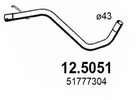 Asso 12.5051 Exhaust pipe 125051: Buy near me in Poland at 2407.PL - Good price!