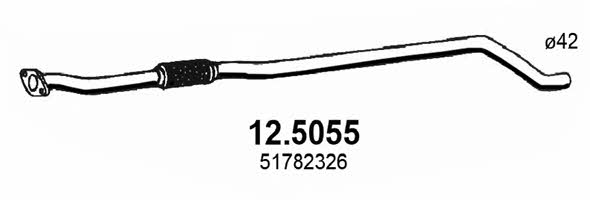 Asso 12.5055 Выхлопная труба 125055: Отличная цена - Купить в Польше на 2407.PL!