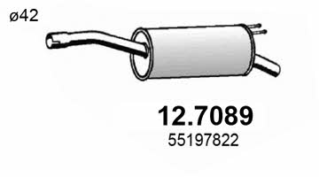Asso 12.7089 End Silencer 127089: Buy near me in Poland at 2407.PL - Good price!