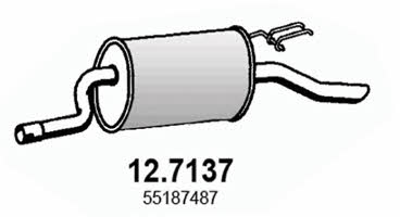Asso 12.7137 End Silencer 127137: Buy near me in Poland at 2407.PL - Good price!