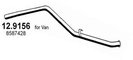 Asso 12.9156 Abgasrohr 129156: Kaufen Sie zu einem guten Preis in Polen bei 2407.PL!
