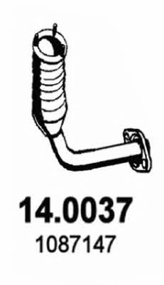 Asso 14.0037 Catalytic Converter 140037: Buy near me in Poland at 2407.PL - Good price!