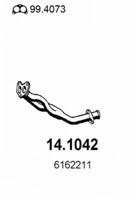 Asso 14.1042 Выхлопная труба 141042: Отличная цена - Купить в Польше на 2407.PL!