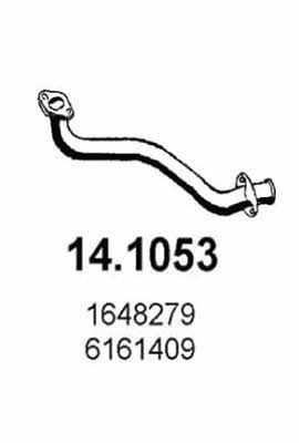 Asso 14.1053 Exhaust pipe 141053: Buy near me in Poland at 2407.PL - Good price!