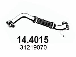 Asso 14.4015 Exhaust pipe 144015: Buy near me in Poland at 2407.PL - Good price!