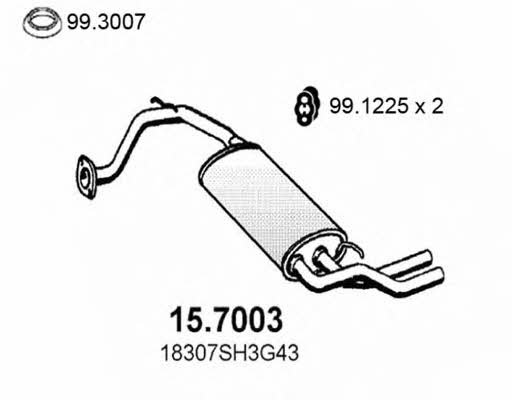  15.7003 End Silencer 157003: Buy near me in Poland at 2407.PL - Good price!