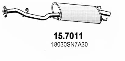 Asso 15.7011 End Silencer 157011: Buy near me in Poland at 2407.PL - Good price!
