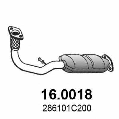 Asso 16.0018 Katalizator 160018: Dobra cena w Polsce na 2407.PL - Kup Teraz!