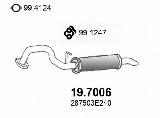 Asso 19.7006 End Silencer 197006: Buy near me in Poland at 2407.PL - Good price!