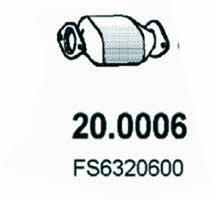 Asso 20.0006 Catalytic Converter 200006: Buy near me in Poland at 2407.PL - Good price!