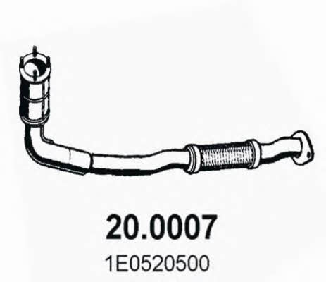 Asso 20.0007 Catalytic Converter 200007: Buy near me in Poland at 2407.PL - Good price!