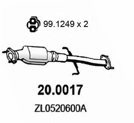 Asso 20.0017 Katalizator 200017: Dobra cena w Polsce na 2407.PL - Kup Teraz!