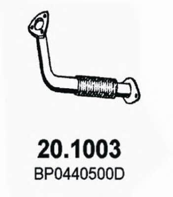 Asso 20.1003 Exhaust pipe 201003: Buy near me in Poland at 2407.PL - Good price!