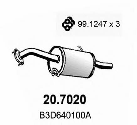 Asso 20.7020 Endschalldämpfer 207020: Kaufen Sie zu einem guten Preis in Polen bei 2407.PL!