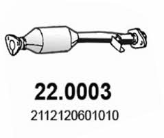 Asso 22.0003 Catalytic Converter 220003: Buy near me in Poland at 2407.PL - Good price!