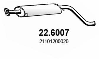 Asso 22.6007 Central silencer 226007: Buy near me at 2407.PL in Poland at an Affordable price!