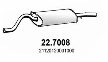 Asso 22.7008 End Silencer 227008: Buy near me in Poland at 2407.PL - Good price!