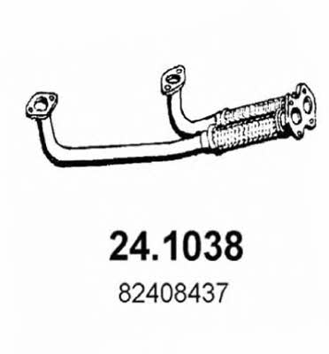 Asso 24.1038 Exhaust pipe 241038: Buy near me at 2407.PL in Poland at an Affordable price!