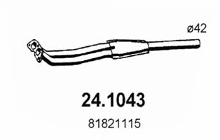 Asso 24.1043 Abgasrohr 241043: Kaufen Sie zu einem guten Preis in Polen bei 2407.PL!