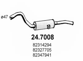 Asso 24.7008 Tłumik, część tylna 247008: Dobra cena w Polsce na 2407.PL - Kup Teraz!